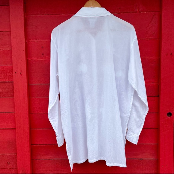 Forenza vintage cotton button down embroidered top - Picture 10 of 10